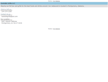 Tablet Screenshot of eastsidegrille.com